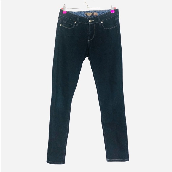 EUC Paige Skyline Skinny Jeans Dark Wash Size 27 - Picture 4 of 11